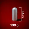 Parad Shivling 100gm with Damru Vedi
